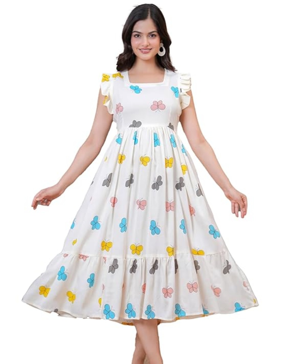 Lavender Cotton Blend Kurti & Trouser 2