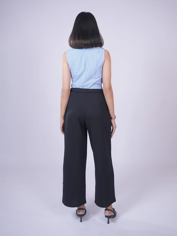 Black Straight Pants 5